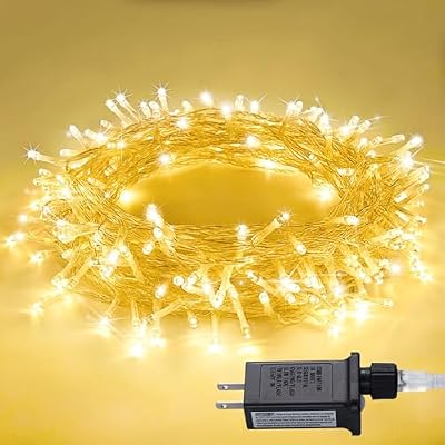 JMEXSUSS 100 LED String Lights Indoor Bedroom Warm White Christmas Lights - image 2 of 4