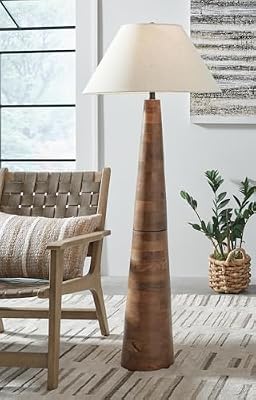 Signature Design by Ashley 1-Piece Contemporary Wood Floor Lamp - image 3 of 4
