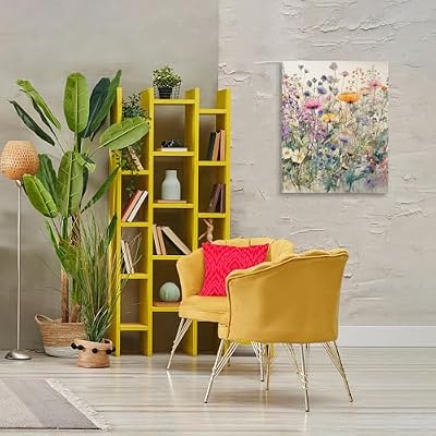 Mixed Wild Flowers Botanical, 24 x 30 Inch Canvas Wall Art - image 4 of 4